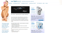 Desktop Screenshot of flashbeauty.ro