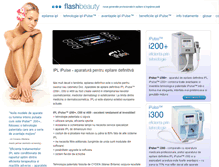Tablet Screenshot of flashbeauty.ro